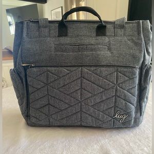 Lug Gray Quilted Bag
